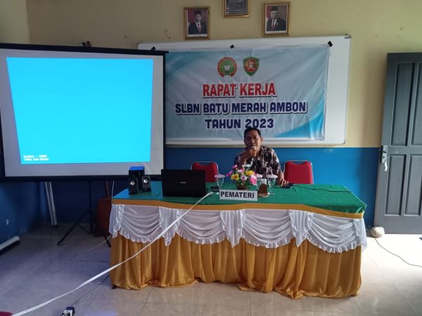 SLB NEGERI BATU MERAH GELAR RAKER PENYUSUANAN RKAS TAHUN 2023