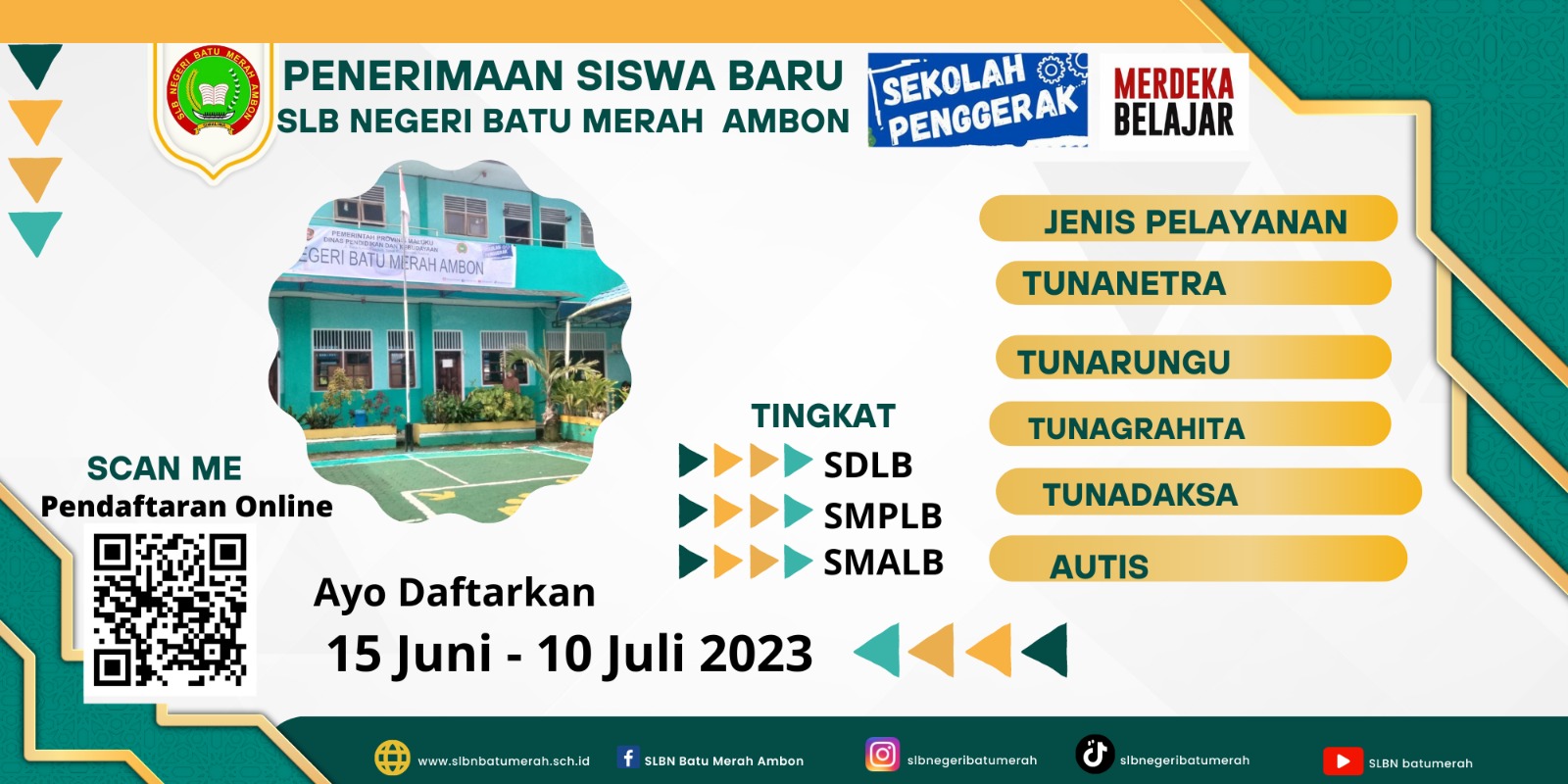 Penerimaan Peserta Didik Baru Tahun Ajaran 2023-2024 Penerimaan Peserta Didik Baru Tahun Ajaran 2023-2024